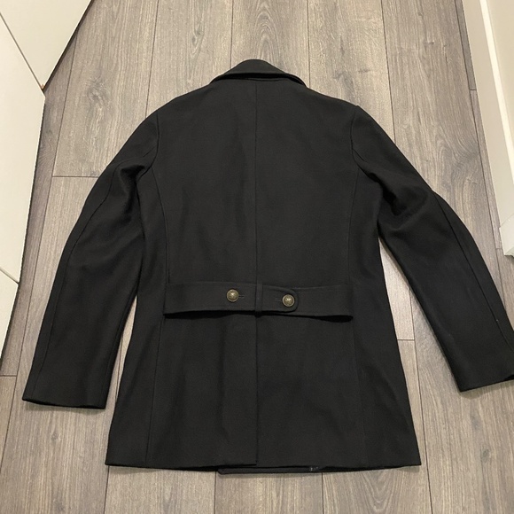 PS Paul Smith Wool-Blend Pea Coat Size M - Picture 8 of 12
